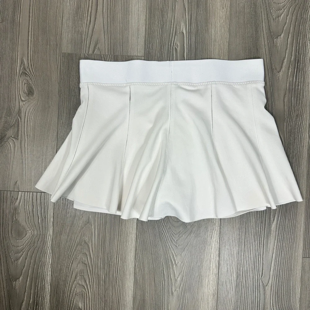 Stella McCartney x Adidas White Activewear Skort - SIZE est. L Athleisure‎